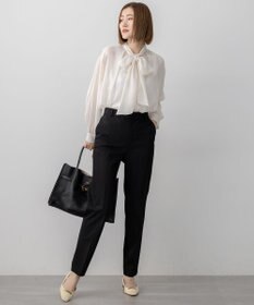 23区 【撥水加工/洗える】ドライ2WAYストレッチ テーパード パンツ