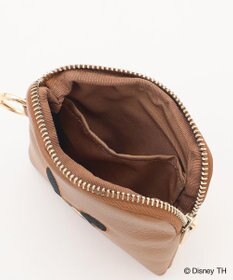 ANY 【ディズニー】ミッキーマウス／フェイクレザースクエアポーチ