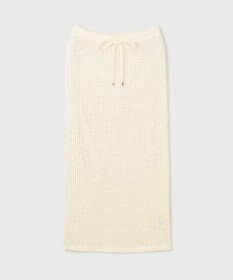 GRACE CONTINENTAL メッシュタイトニットスカート