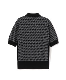 ZERO HALLIBURTON 【セットアップ可能】 モノグラム柄 ニットポロシャツ ZHG-W5A4d 85139