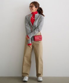 23区 【CLASSY.1月号掲載】CANCLINI バンドカラー シャツ