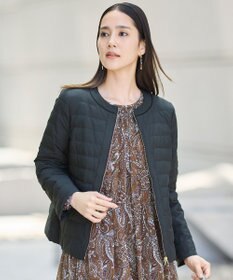 自由区 【カタログ掲載】ライトダウンリバーシブルノーカラー ジャケット