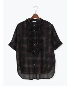 Te chichi チェックフリルブラウス《2026 SUMMER LOOK item》