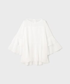 GRACE CONTINENTAL フィルムジャガードフリルトップ