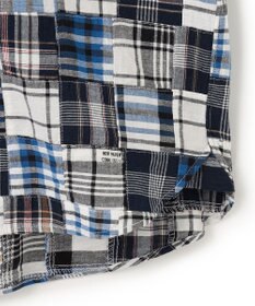 J.PRESS MEN パッチワーク プルオーバーシャツ