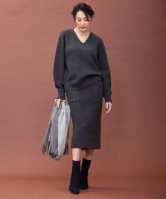 BEIGE， DOUAI / ニットスカート