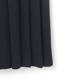 uncrave ウォッシャブルダブルクロス プリーツオールインワン