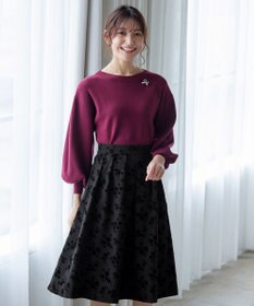 Tiaclasse 【洗える】フロッキースカート