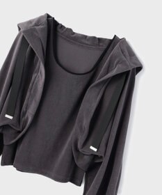 GRACE CONTINENTAL ルーズパーカーsetトップ