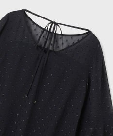 GRACE CONTINENTAL フィルムジャガードフリルトップ