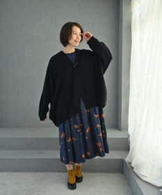 muuc 〈希少な素材〉〈高級15.5マイクロン長極細メリノウール100%〉〈ユニセックス〉ウルグアイウールのジャケットカーディガン