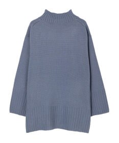 earth music&ecology アンチピリングリブハイネックチュニック