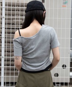 WEGO レイヤードドッキングワンショルちびT