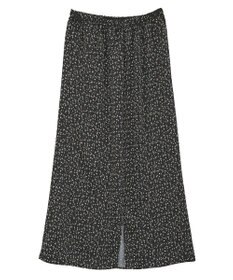 Green Parks すっきり見えシルエットサテンナロースカート