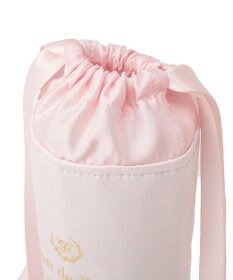 Maison de FLEUR 【保冷機能付き】サテン巾着ボトルケース