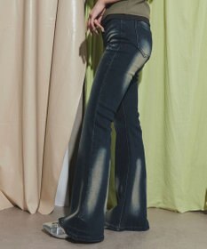 WEGO ブラストストフレアデニムパンツ