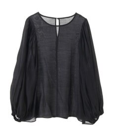AMERICAN HOLIC 袖ボリュームシアーブラウス