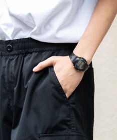 WEGO 【ウエストゴム/手洗い可】ワイドカーゴショーツ