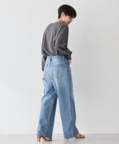 AMERICAN HOLIC ヘンリーネックラウンドミニ裏毛プルオーバー