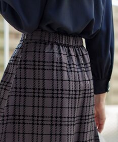 Tiaclasse 【洗える】フロッキースカート