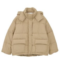 Green Parks ライトファイバーフーディブルゾン