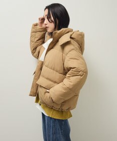 Green Parks ライトファイバーフーディブルゾン