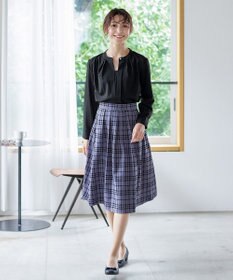 Tiaclasse 【洗える】フロッキースカート