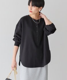 AMERICAN HOLIC ヘンリーネックラウンドミニ裏毛プルオーバー