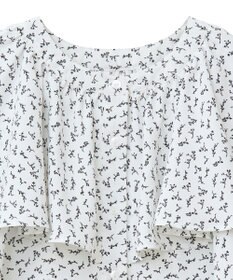 earth music&ecology ケープブラウス