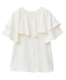 earth music&ecology ケープブラウス