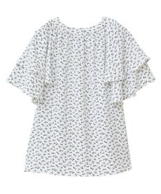 earth music&ecology ケープブラウス