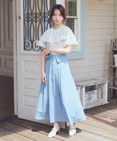 earth music&ecology ケープブラウス