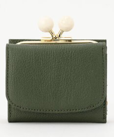 UNBILLION perche アクリル玉三つ折りミニサイフ