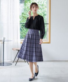 Tiaclasse 【洗える】フロッキースカート