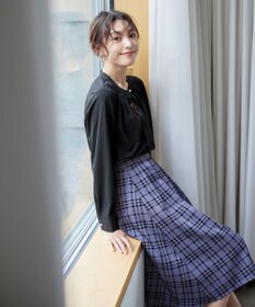 Tiaclasse 【洗える】フロッキースカート