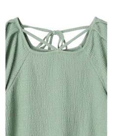 earth music&ecology バルーンスリーブプルオーバー