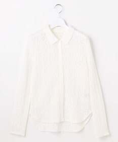 ANY SIS L レース シャツ