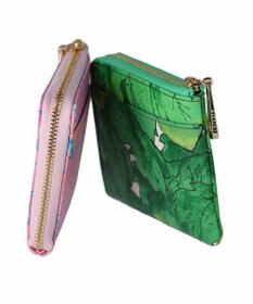 tsumori chisato CARRY 葉っぱ Lファスナー2つ折り財布