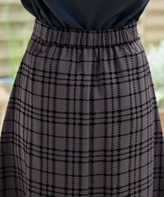 Tiaclasse 【洗える】フロッキースカート