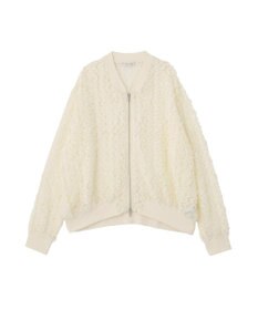 Green Parks フラワー柄チュールブルゾン