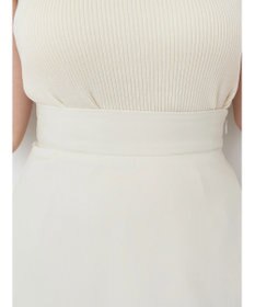 earth music&ecology プリーツドッキングスカート