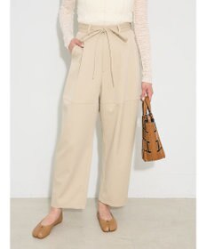 Green Parks デザイン切替カーブパンツ