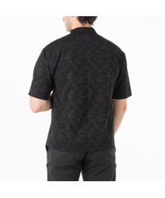 ZERO HALLIBURTON カモフラージュ柄 ジャガードモックネックシャツ ZHG-A4A 2a 82852 ゴルフウェア