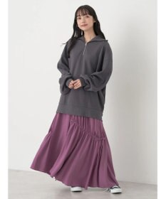 earth music&ecology スタンドｚｉｐダンボールチュニック