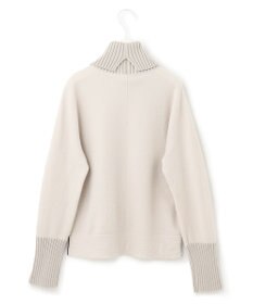 ICB L ミルドウール オフタートルプルオーバー