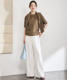 自由区 【アンサンブル対応】シアーシルクミックス カーディガン