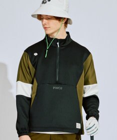 PW CIRCULUS 【MEN】カラーブロッキング プルオーバー ゴルフ