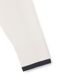 UNFILO L マイビューティニット バイカラー カーディガン