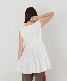 GRACE CONTINENTAL フレア切替カットトップ