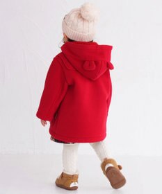 MIKI HOUSE HOT BISCUITS 【80-120cm】 フリースボンディング ダッフルコート